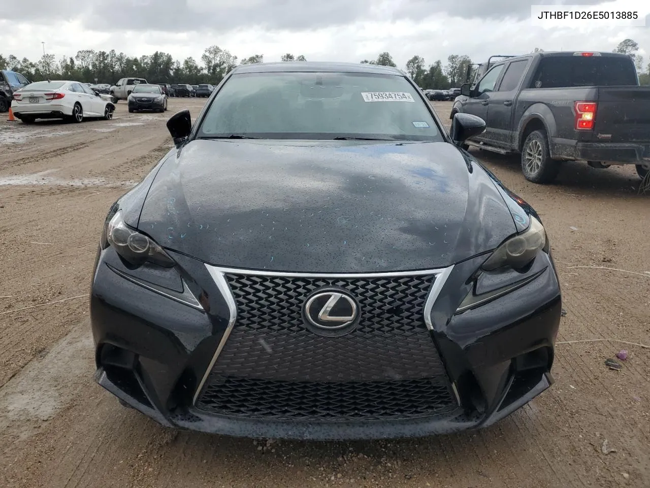 2014 Lexus Is 250 VIN: JTHBF1D26E5013885 Lot: 75934754