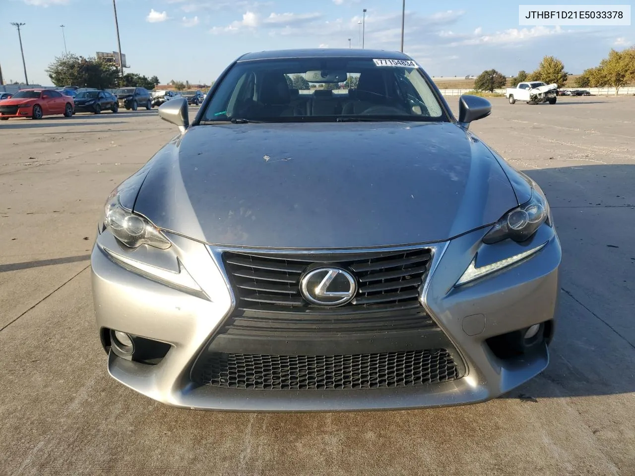 2014 Lexus Is 250 VIN: JTHBF1D21E5033378 Lot: 77154834