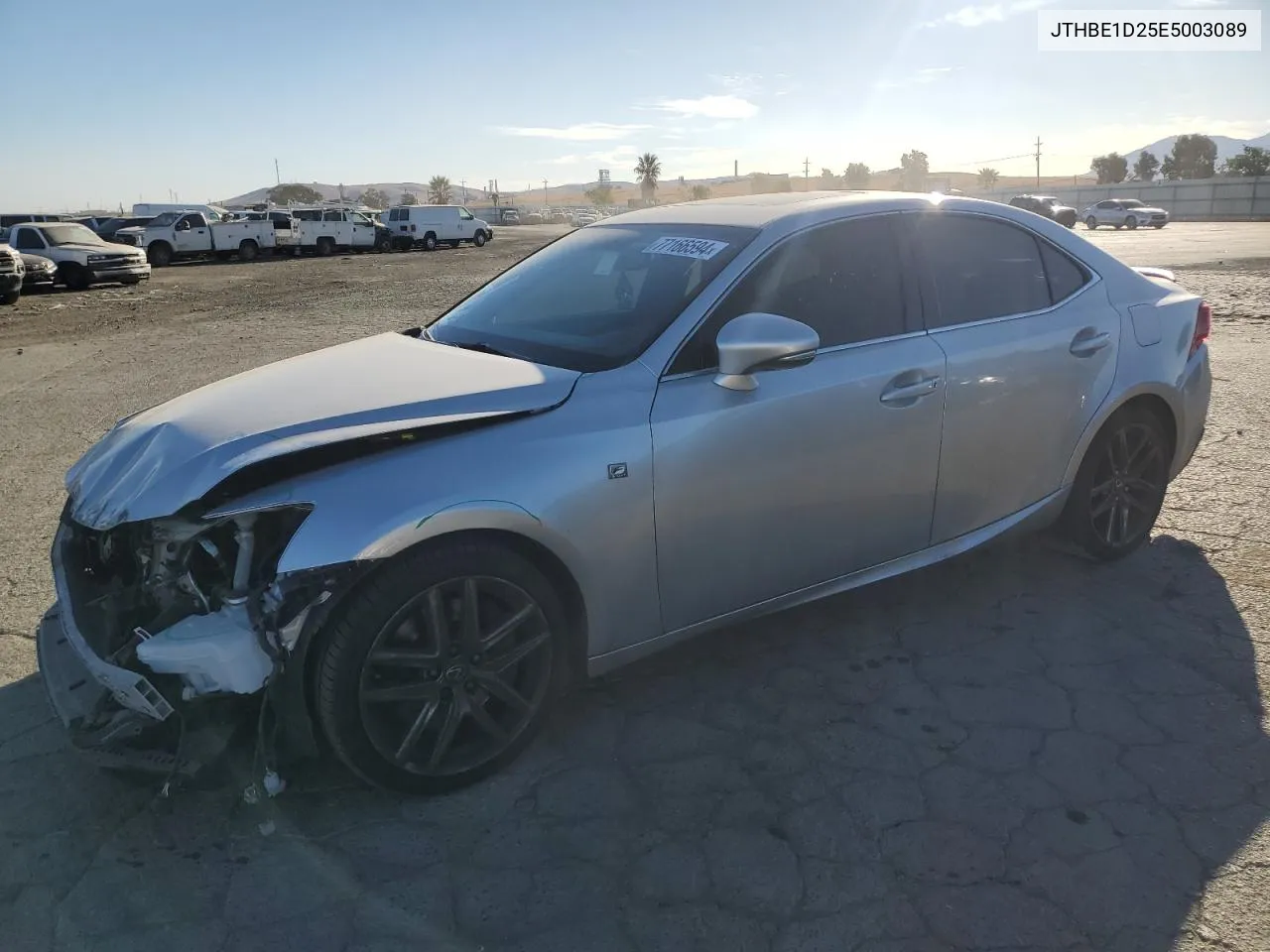 2014 Lexus Is 350 VIN: JTHBE1D25E5003089 Lot: 77166594