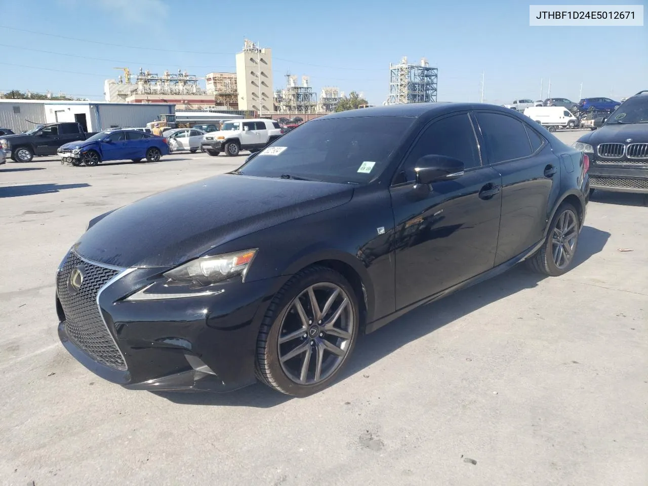 2014 Lexus Is 250 VIN: JTHBF1D24E5012671 Lot: 78021934