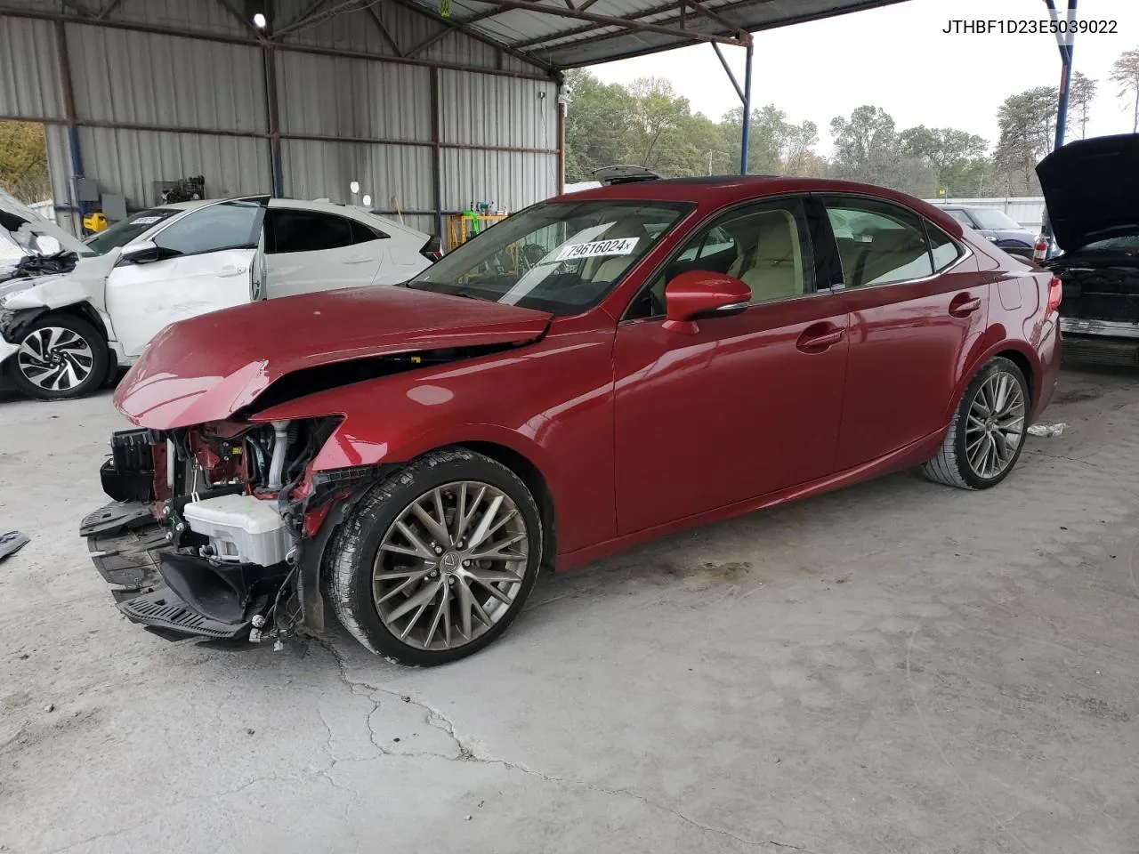 2014 Lexus Is 250 VIN: JTHBF1D23E5039022 Lot: 79616024