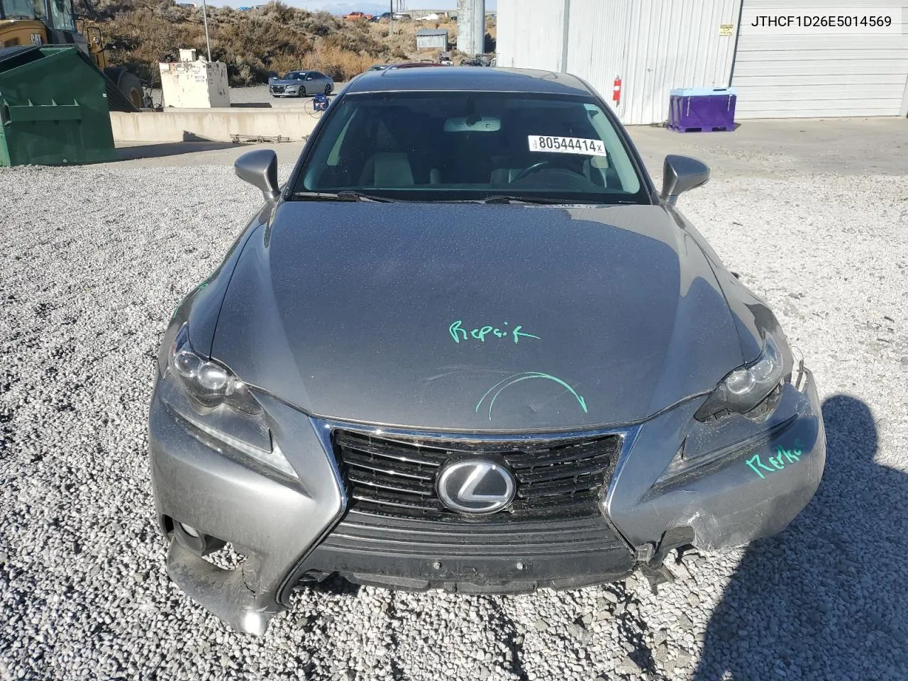 2014 Lexus Is 250 VIN: JTHCF1D26E5014569 Lot: 80544414