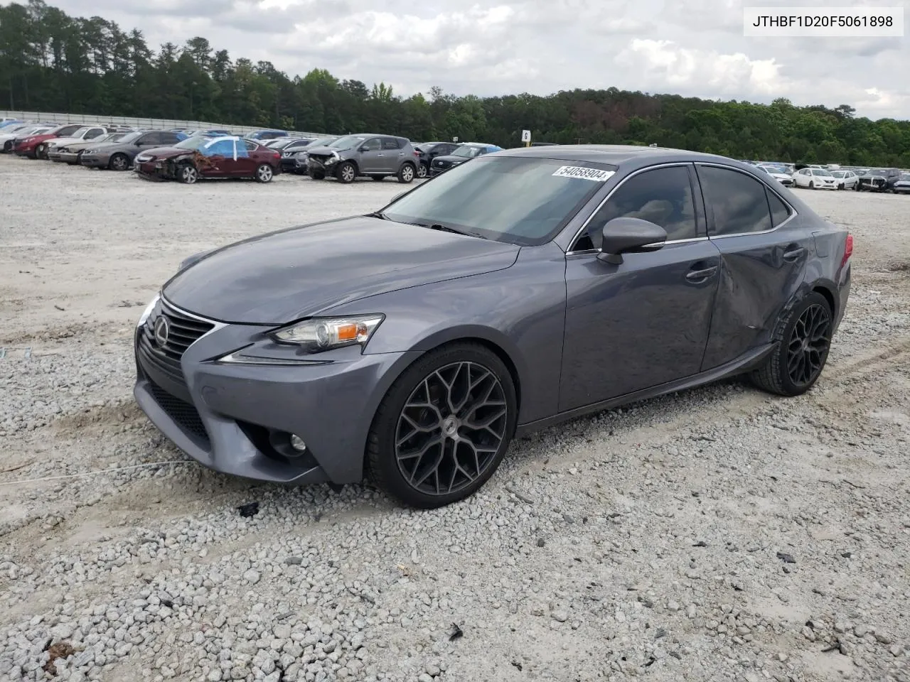 2015 Lexus Is 250 VIN: JTHBF1D20F5061898 Lot: 54058904