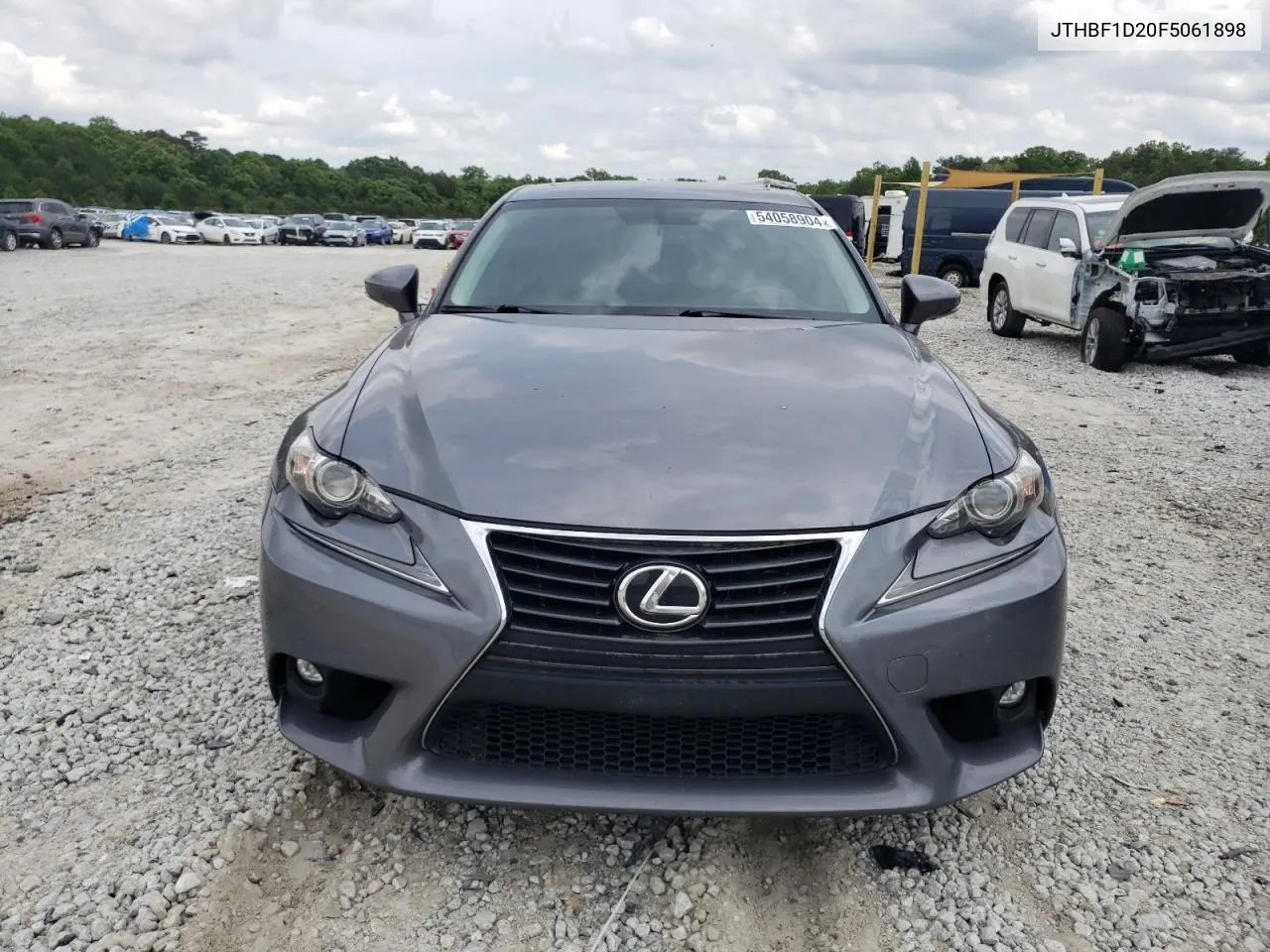 2015 Lexus Is 250 VIN: JTHBF1D20F5061898 Lot: 54058904