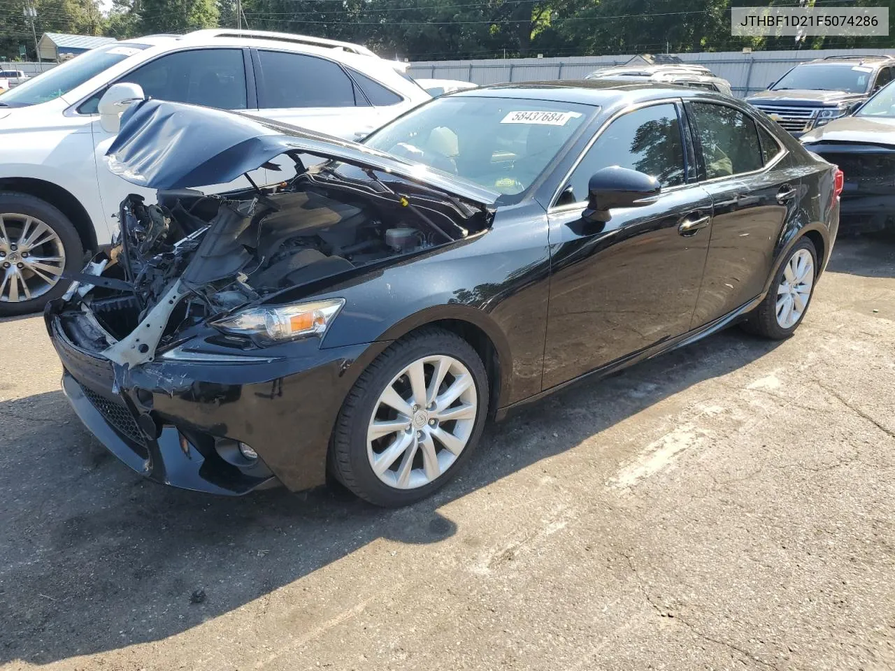 2015 Lexus Is 250 VIN: JTHBF1D21F5074286 Lot: 58437684