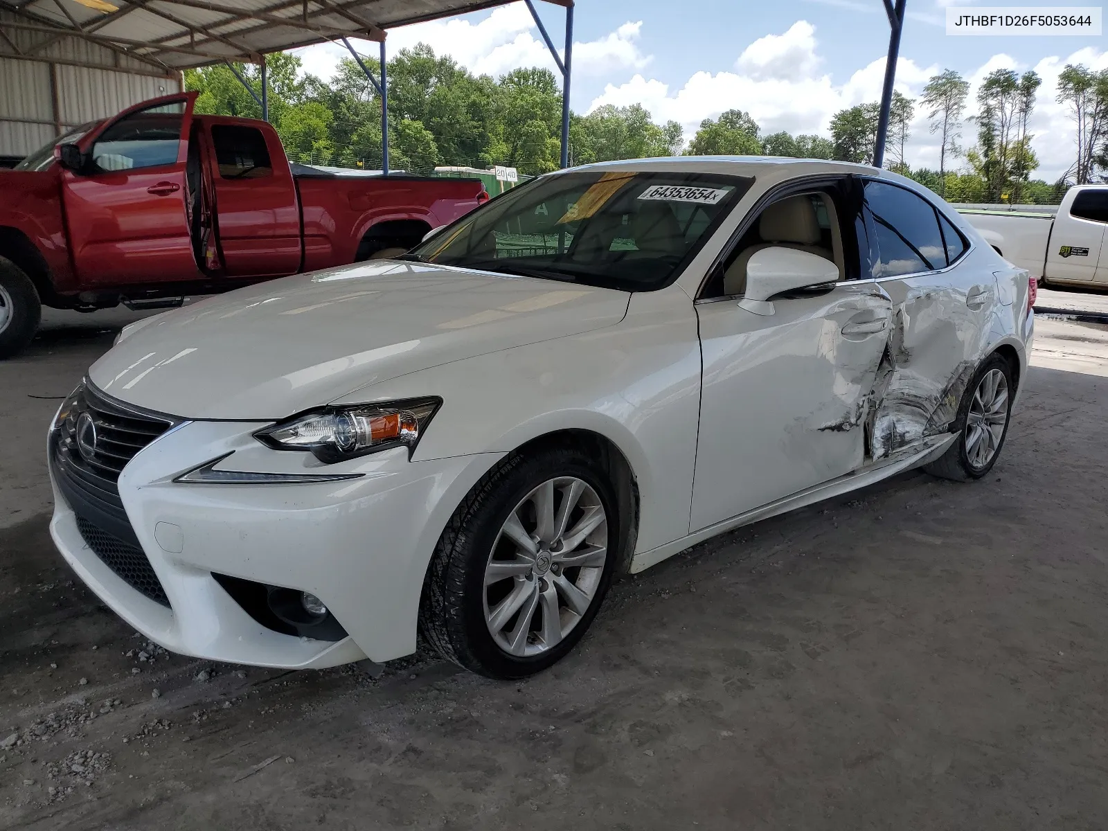 2015 Lexus Is 250 VIN: JTHBF1D26F5053644 Lot: 64353654