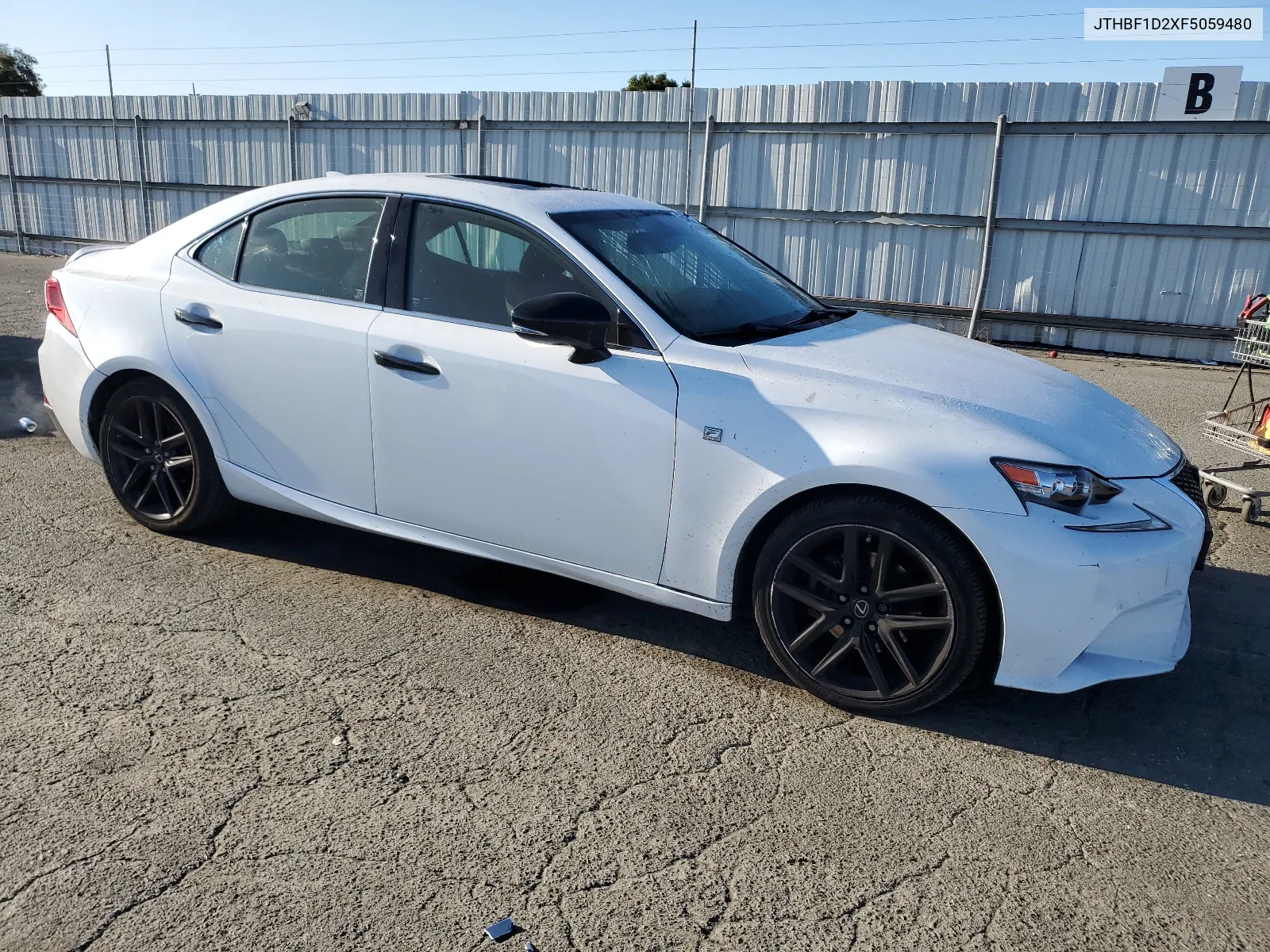 2015 Lexus Is 250 VIN: JTHBF1D2XF5059480 Lot: 65465064