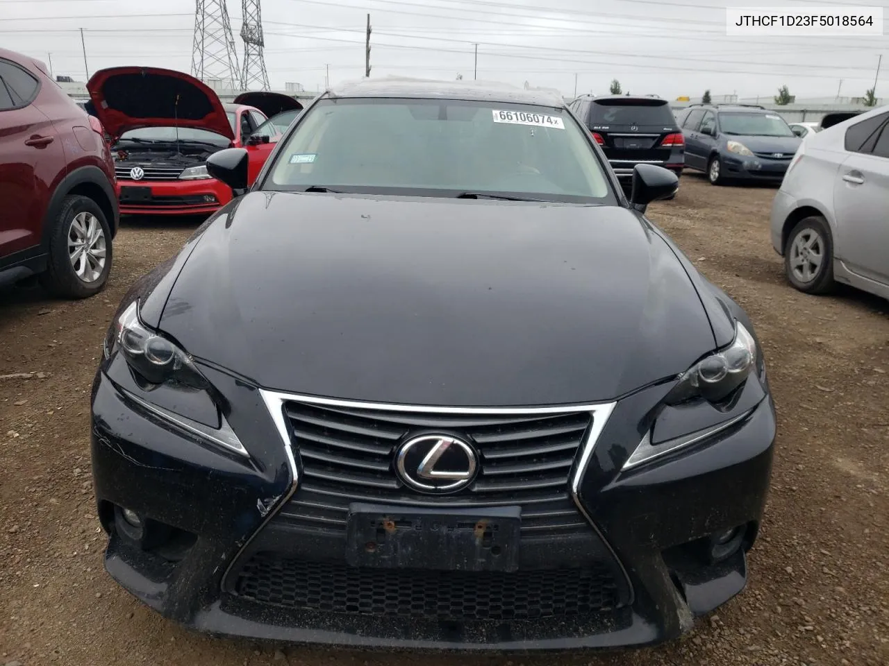 2015 Lexus Is 250 VIN: JTHCF1D23F5018564 Lot: 66106074