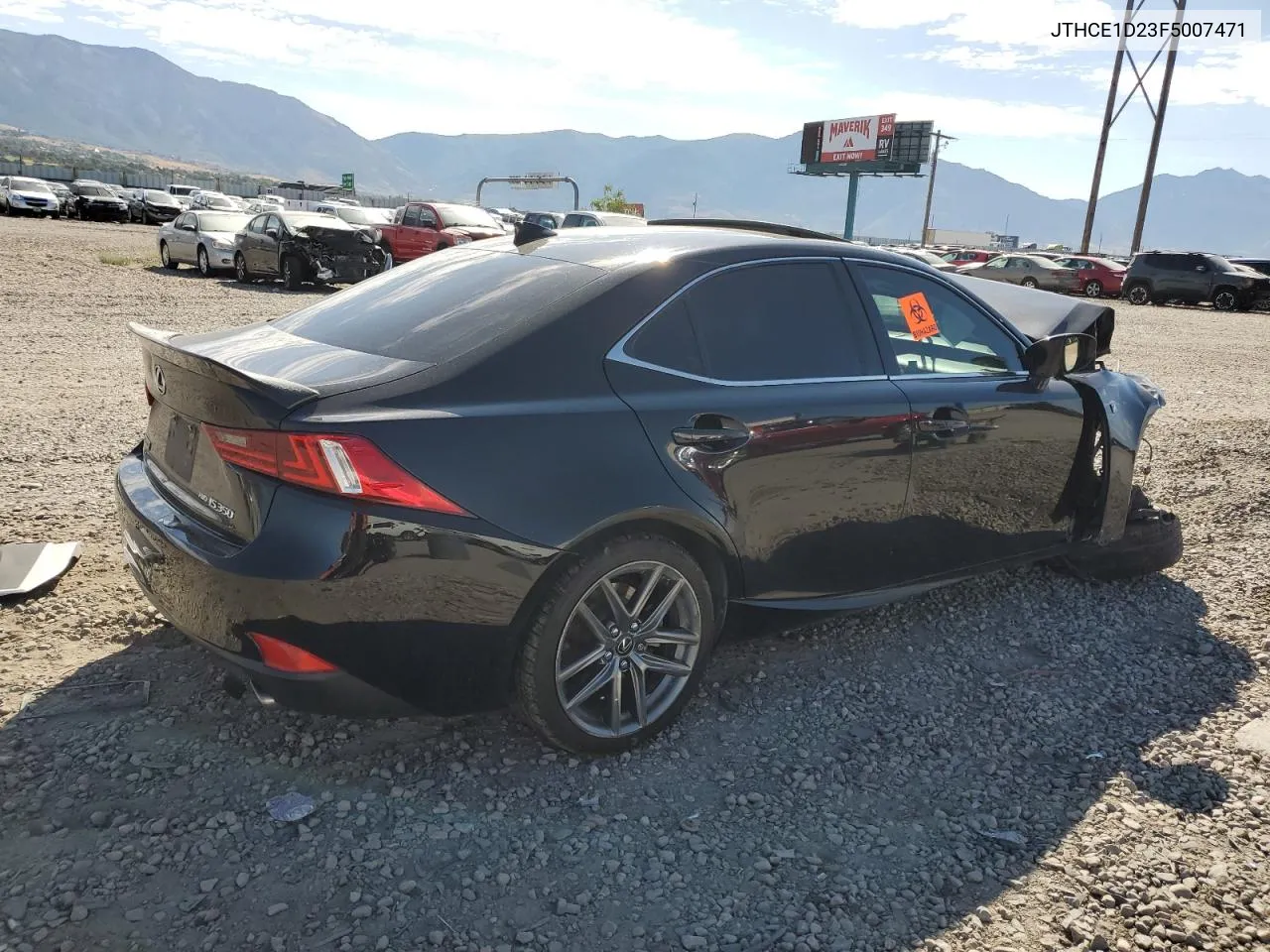 JTHCE1D23F5007471 2015 Lexus Is 350