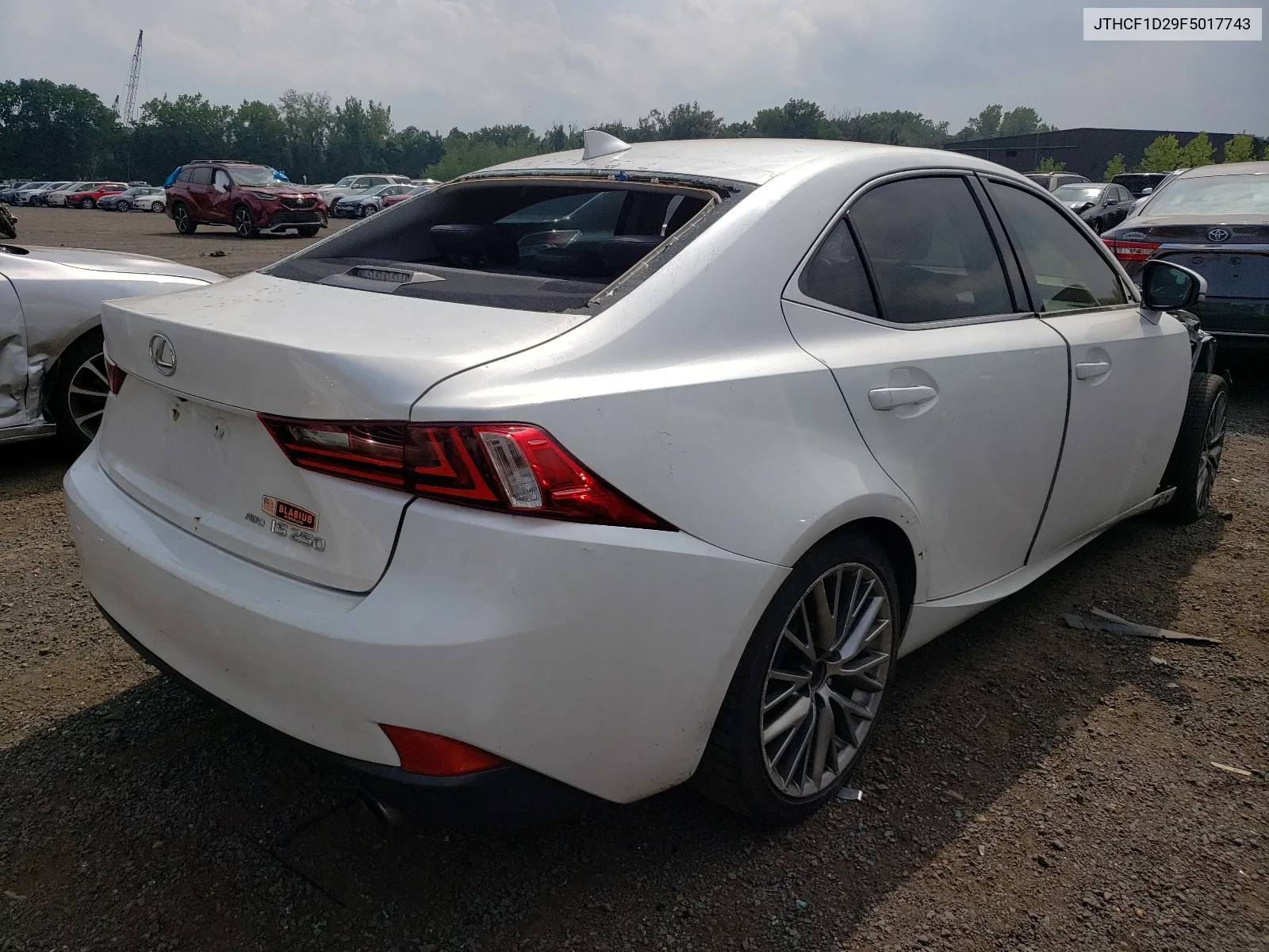 JTHCF1D29F5017743 2015 Lexus Is 250