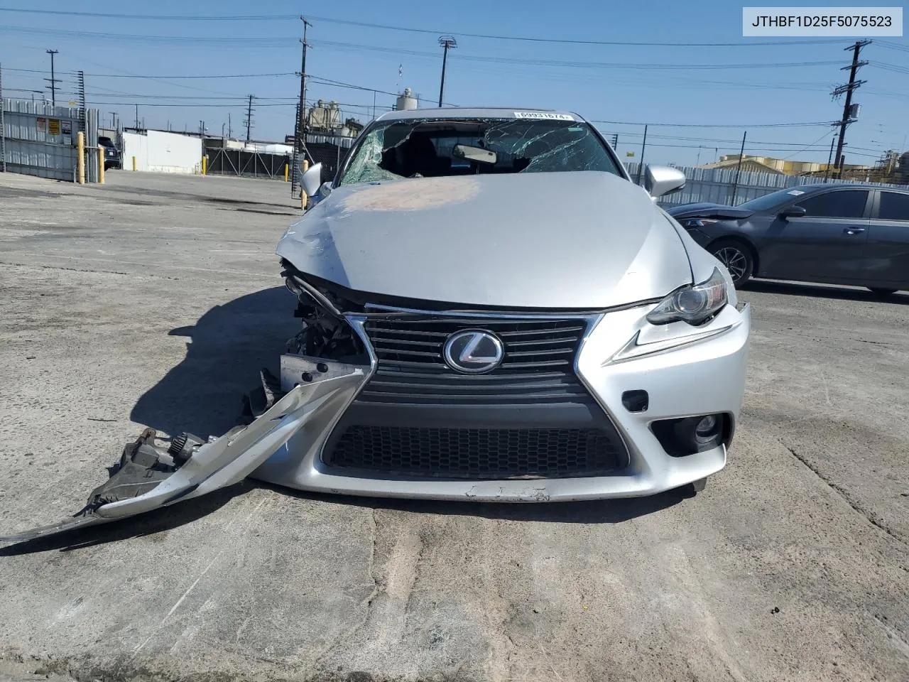 2015 Lexus Is 250 VIN: JTHBF1D25F5075523 Lot: 69931674