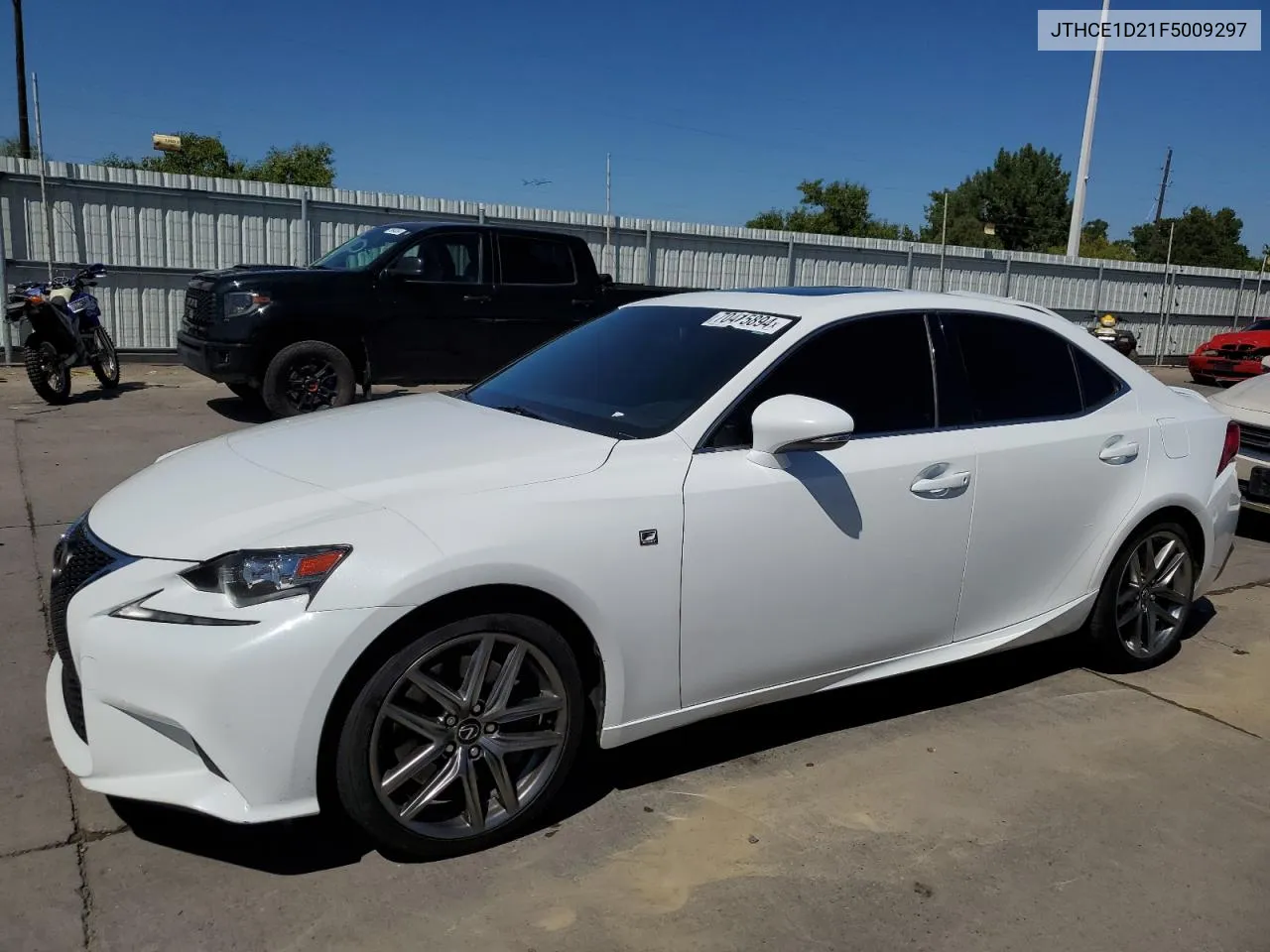 2015 Lexus Is 350 VIN: JTHCE1D21F5009297 Lot: 70415894