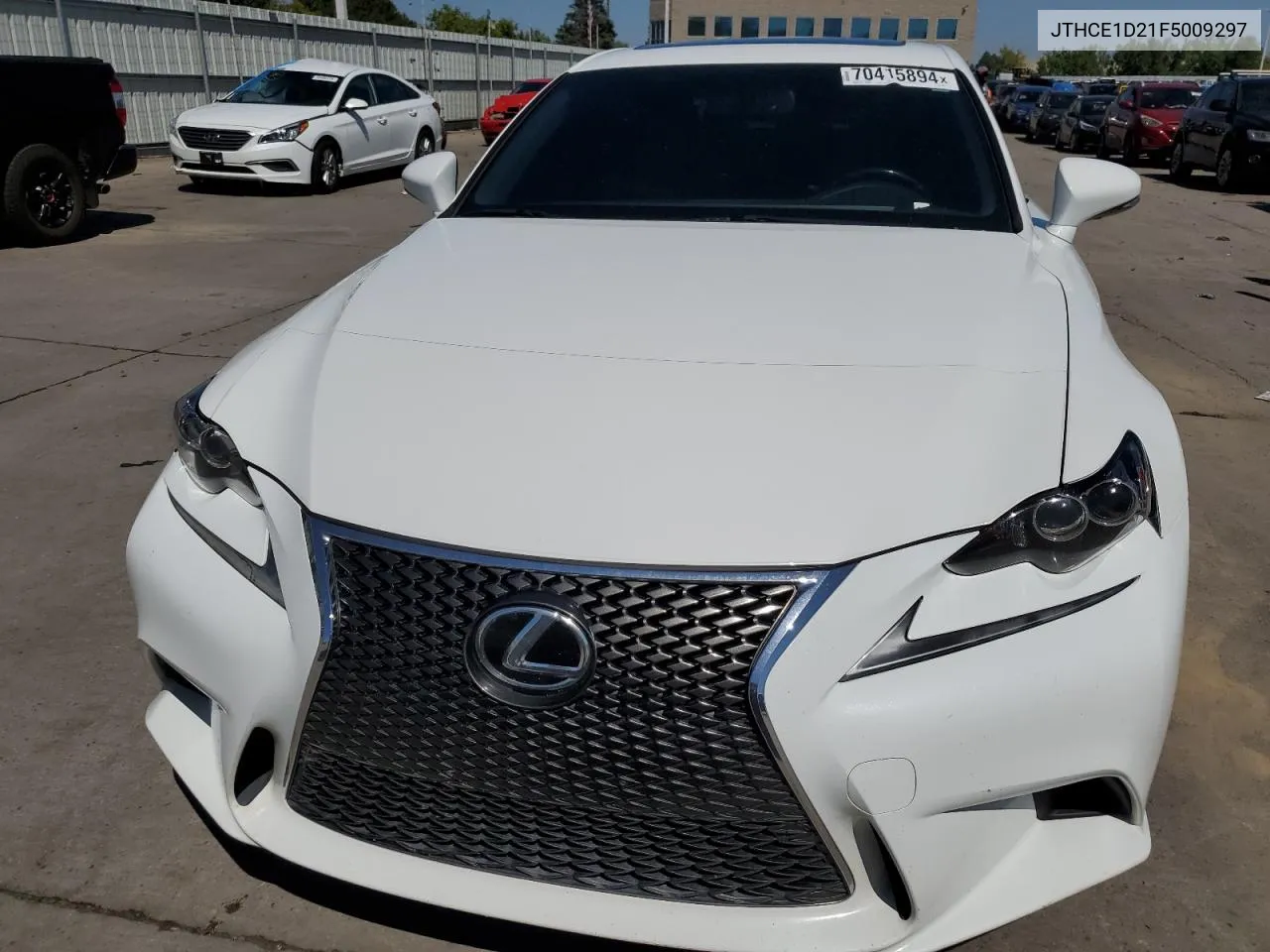 2015 Lexus Is 350 VIN: JTHCE1D21F5009297 Lot: 70415894