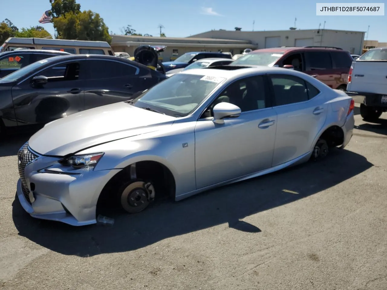 2015 Lexus Is 250 VIN: JTHBF1D28F5074687 Lot: 70668124