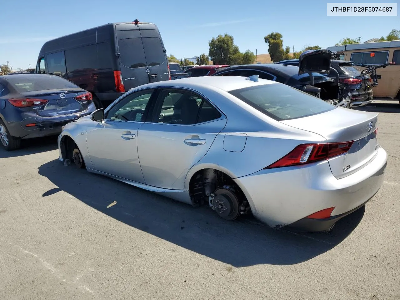 2015 Lexus Is 250 VIN: JTHBF1D28F5074687 Lot: 70668124