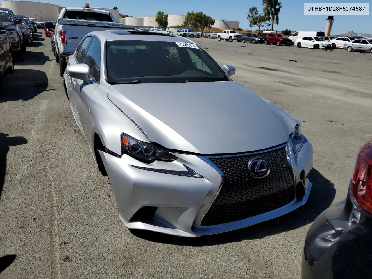 2015 Lexus Is 250 VIN: JTHBF1D28F5074687 Lot: 70668124