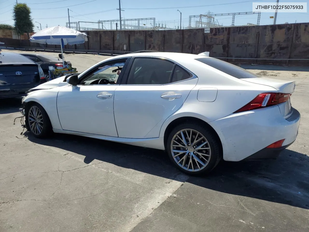 2015 Lexus Is 250 VIN: JTHBF1D22F5075933 Lot: 70911464