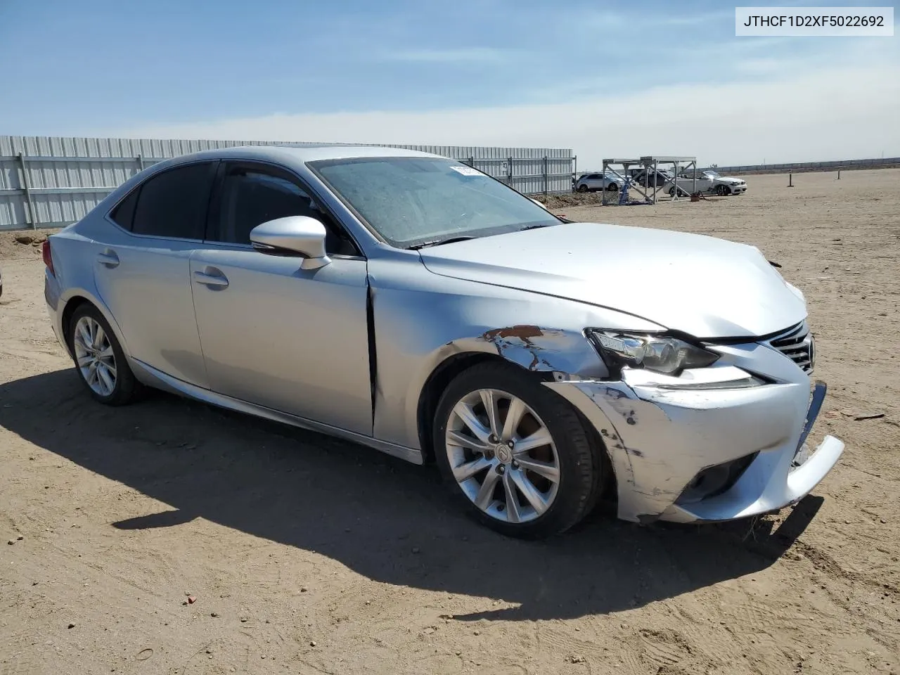 2015 Lexus Is 250 VIN: JTHCF1D2XF5022692 Lot: 71217754