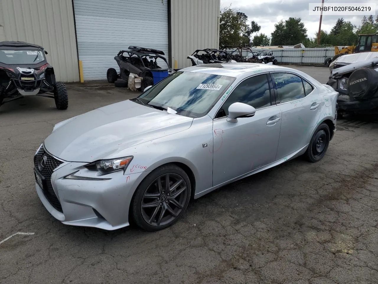 JTHBF1D20F5046219 2015 Lexus Is 250