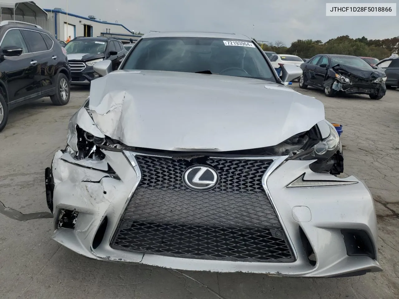 2015 Lexus Is 250 VIN: JTHCF1D28F5018866 Lot: 72193964