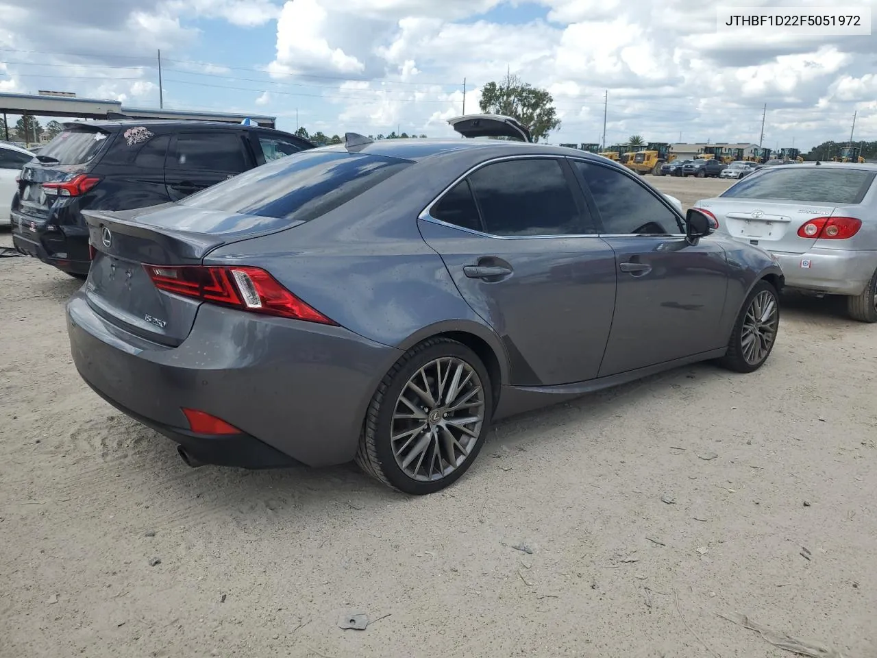 2015 Lexus Is 250 VIN: JTHBF1D22F5051972 Lot: 72658854