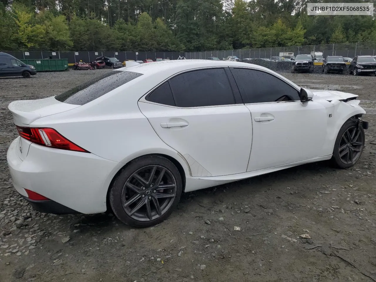 2015 Lexus Is 250 VIN: JTHBF1D2XF5068535 Lot: 72778924