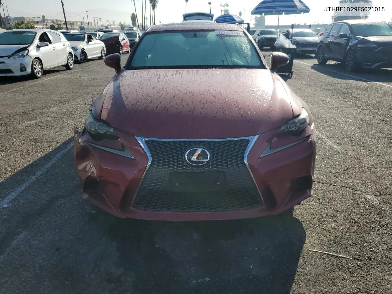 2015 Lexus Is 350 VIN: JTHBE1D29F5021015 Lot: 72784384