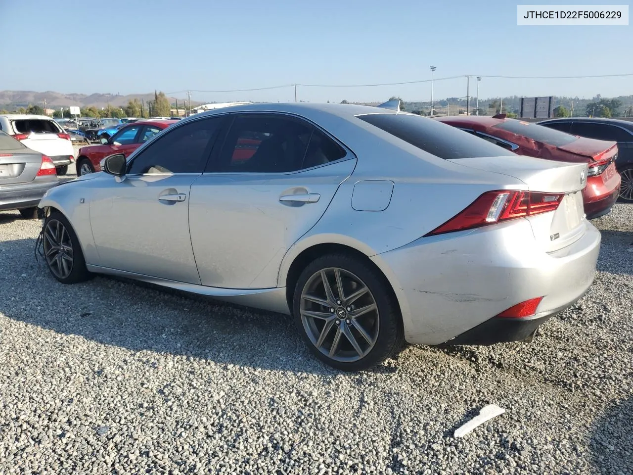 JTHCE1D22F5006229 2015 Lexus Is 350