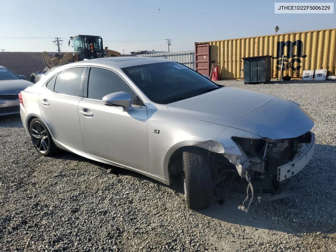 JTHCE1D22F5006229 2015 Lexus Is 350