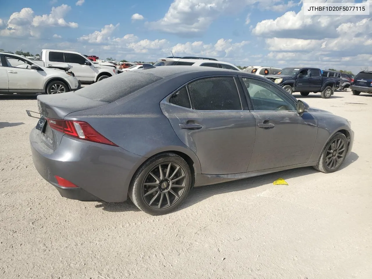 JTHBF1D20F5077115 2015 Lexus Is 250