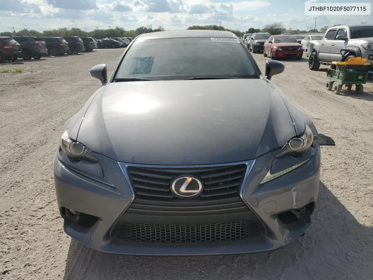 JTHBF1D20F5077115 2015 Lexus Is 250