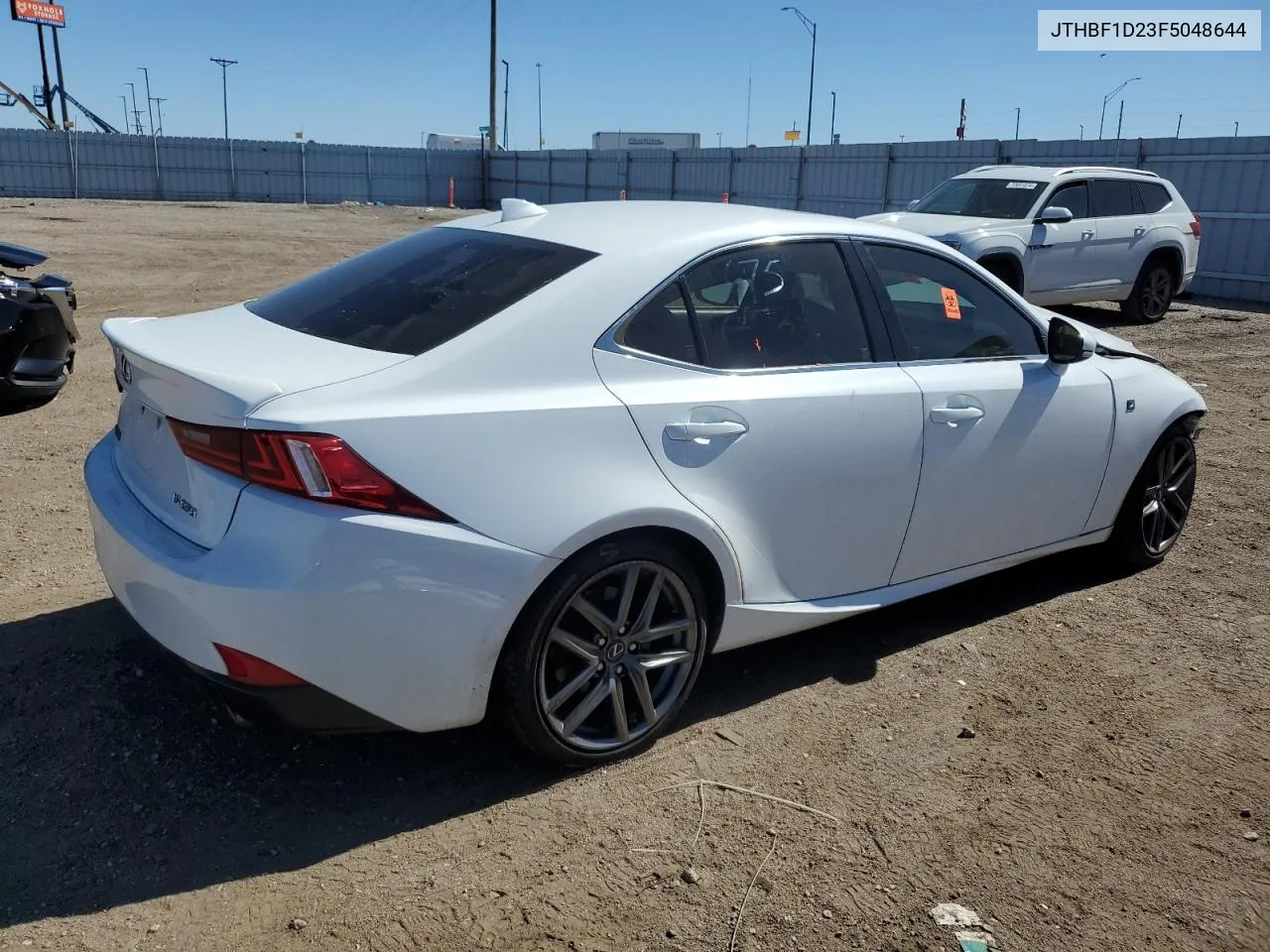 2015 Lexus Is 250 VIN: JTHBF1D23F5048644 Lot: 72857554