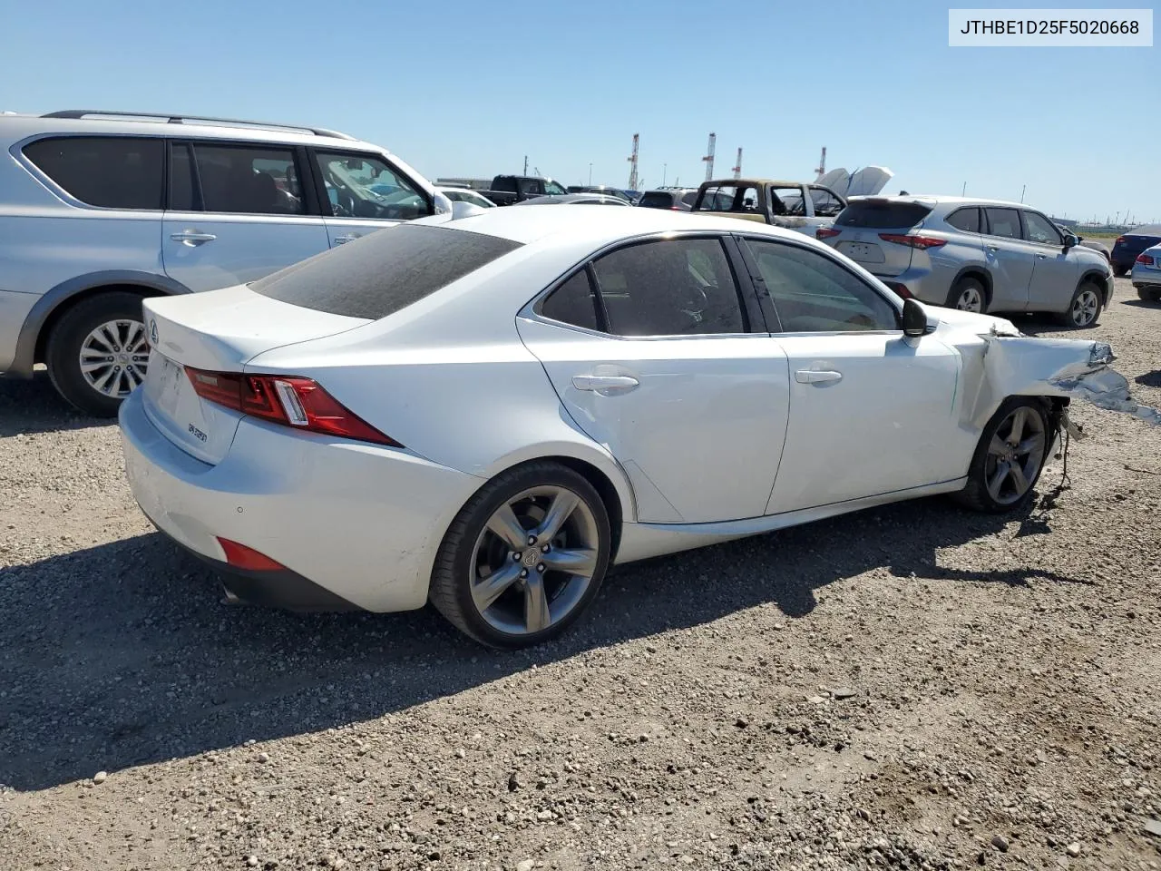 2015 Lexus Is 350 VIN: JTHBE1D25F5020668 Lot: 73103084