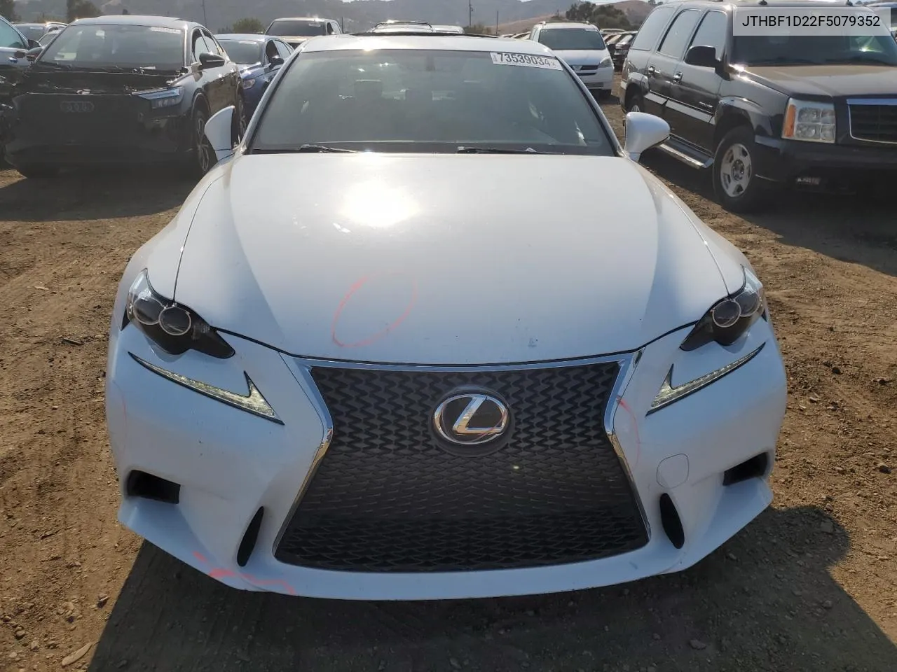 JTHBF1D22F5079352 2015 Lexus Is 250