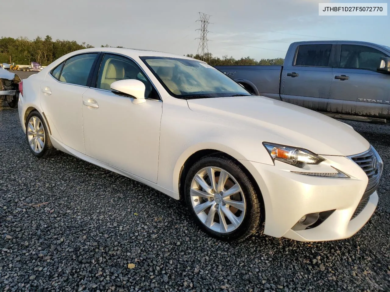 2015 Lexus Is 250 VIN: JTHBF1D27F5072770 Lot: 73838314