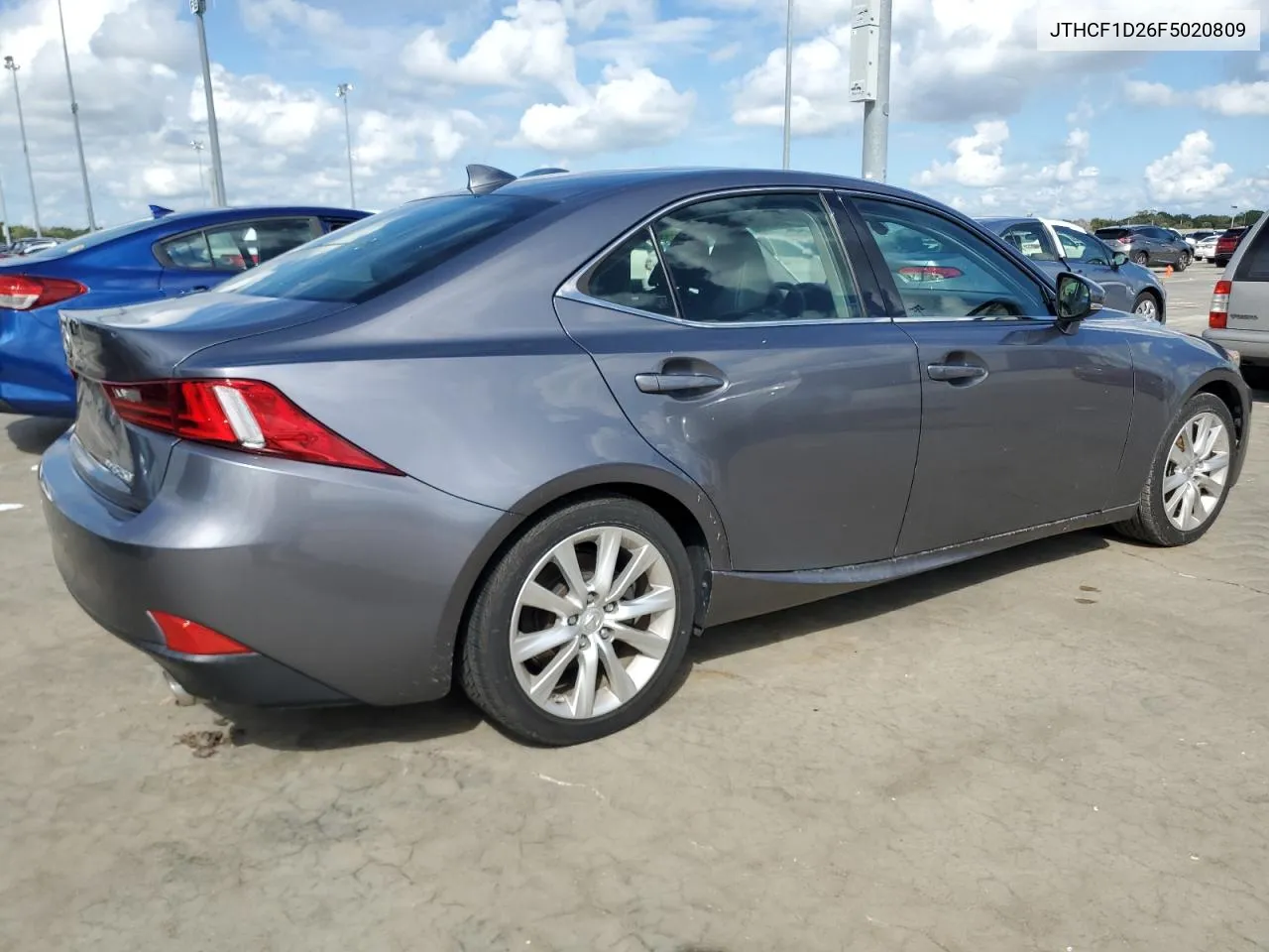 2015 Lexus Is 250 VIN: JTHCF1D26F5020809 Lot: 74305094