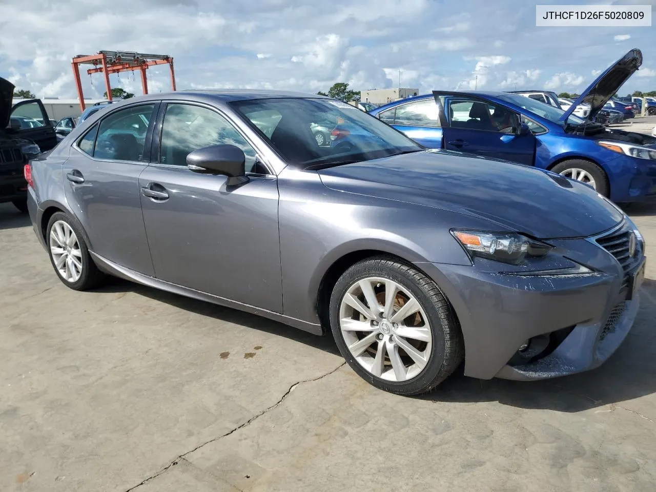 2015 Lexus Is 250 VIN: JTHCF1D26F5020809 Lot: 74305094