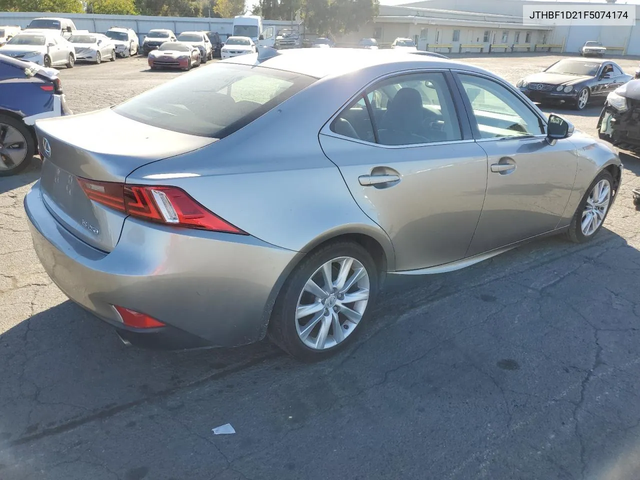 2015 Lexus Is 250 VIN: JTHBF1D21F5074174 Lot: 77183944