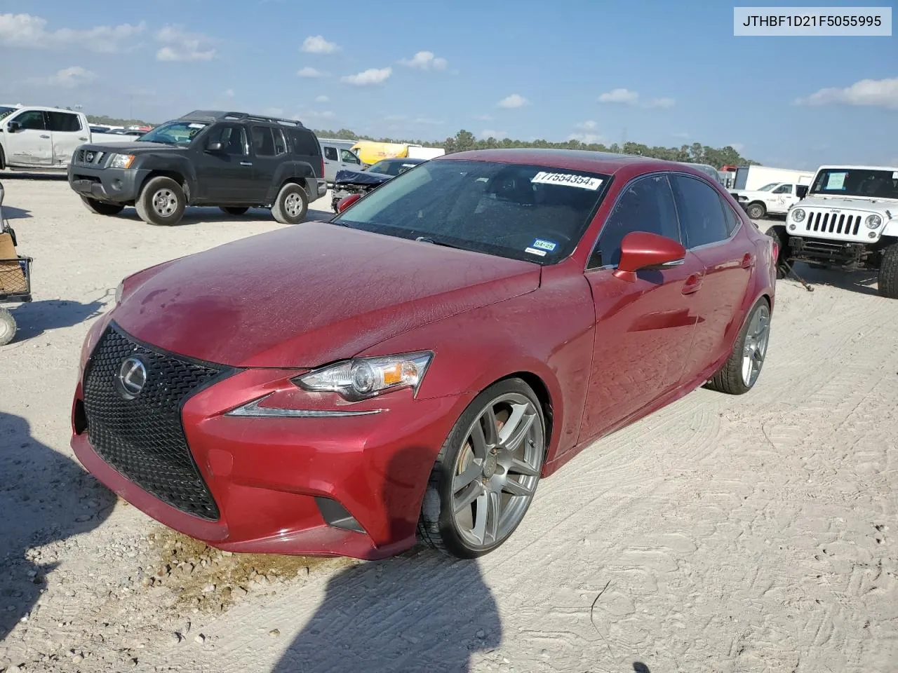 2015 Lexus Is 250 VIN: JTHBF1D21F5055995 Lot: 77554354