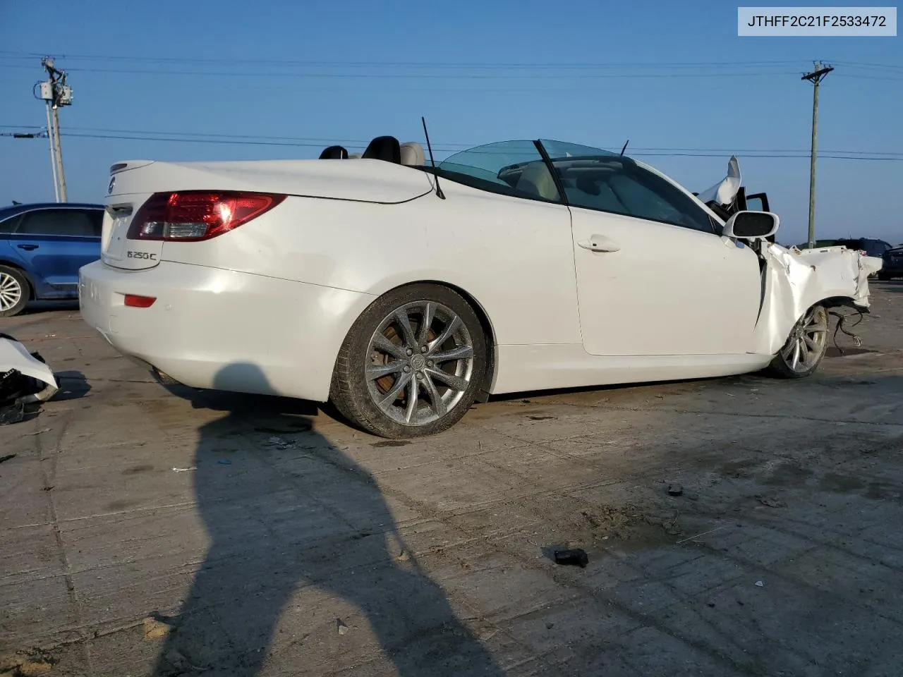 2015 Lexus Is 250 VIN: JTHFF2C21F2533472 Lot: 77987354