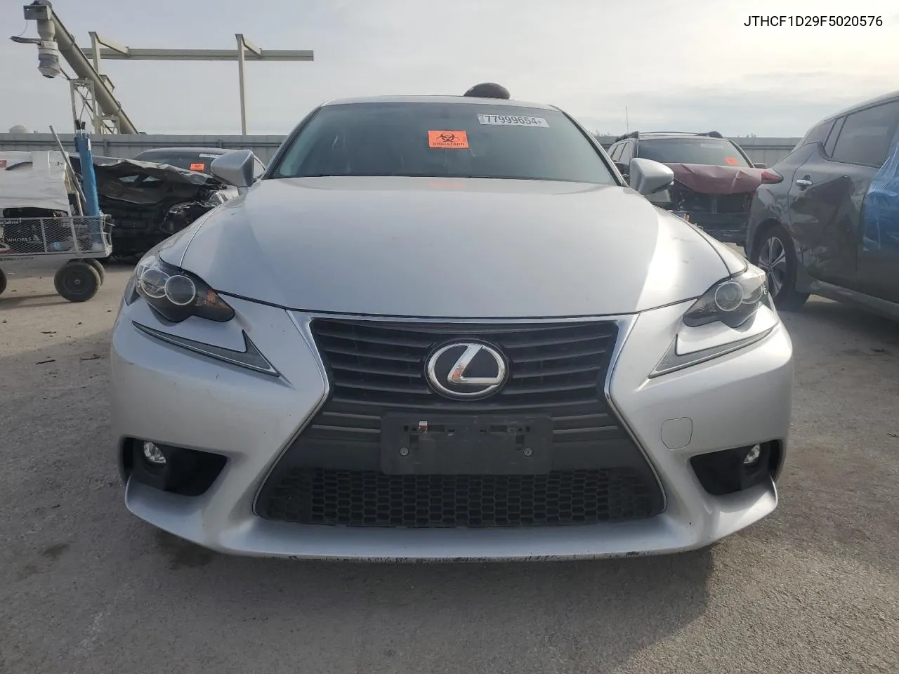 2015 Lexus Is 250 VIN: JTHCF1D29F5020576 Lot: 77999654