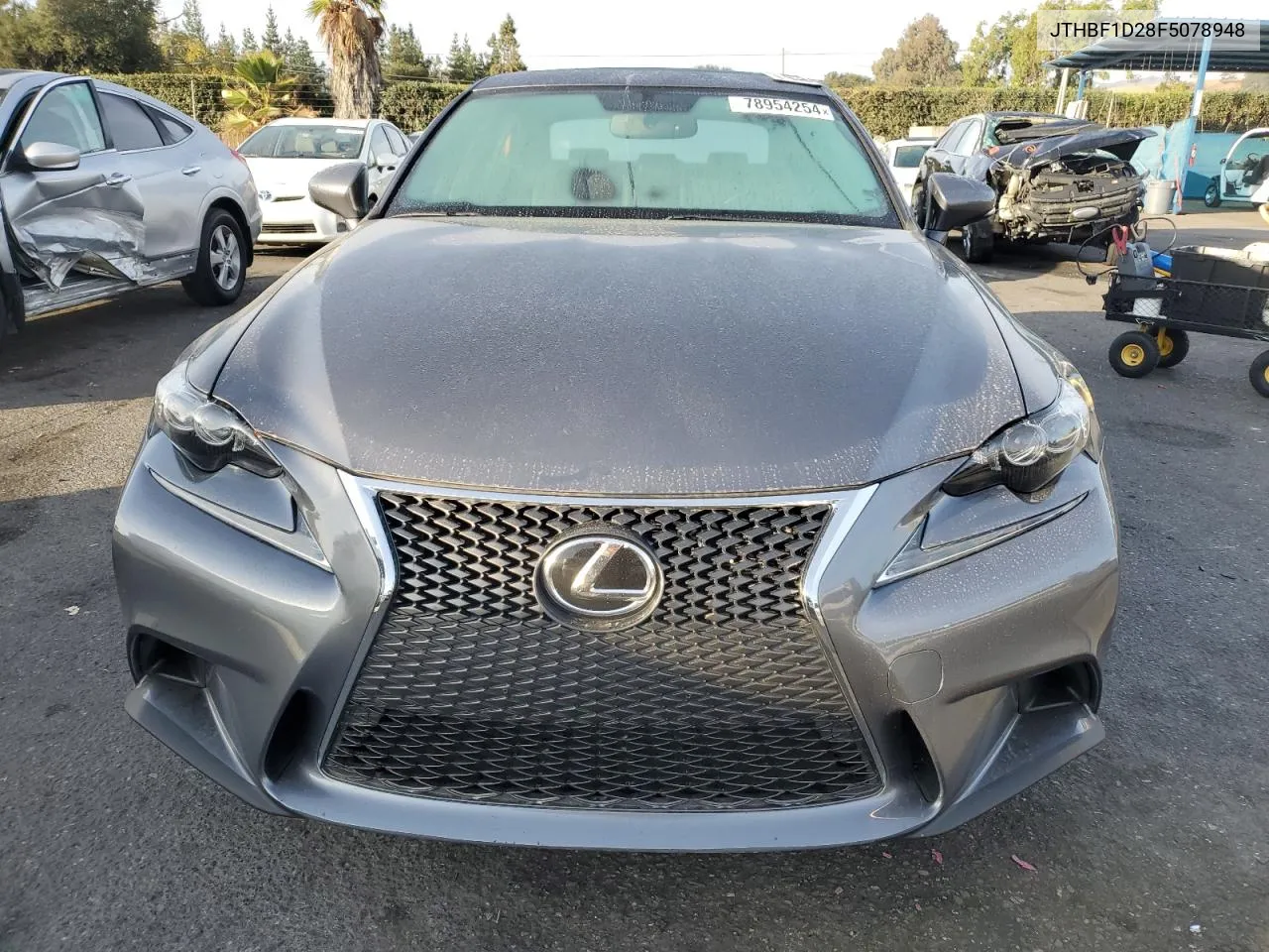 2015 Lexus Is 250 VIN: JTHBF1D28F5078948 Lot: 78954254