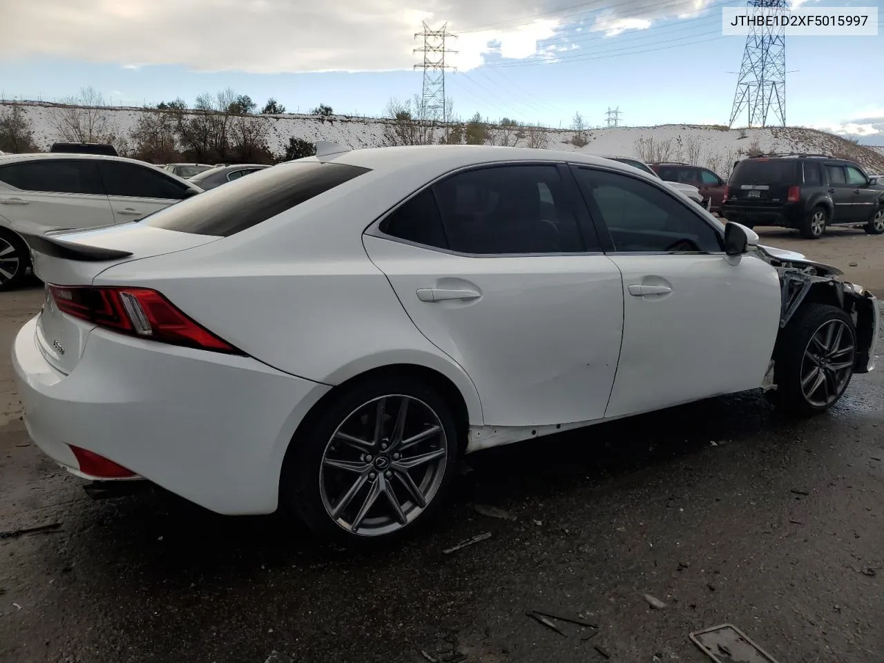 2015 Lexus Is 350 VIN: JTHBE1D2XF5015997 Lot: 80077644