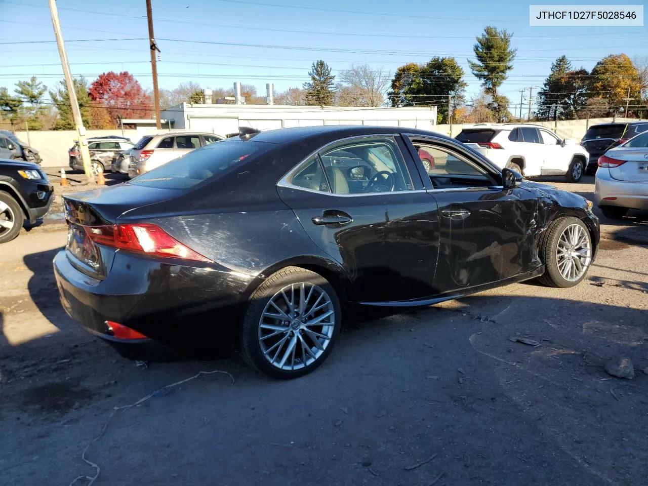 2015 Lexus Is 250 VIN: JTHCF1D27F5028546 Lot: 80246424