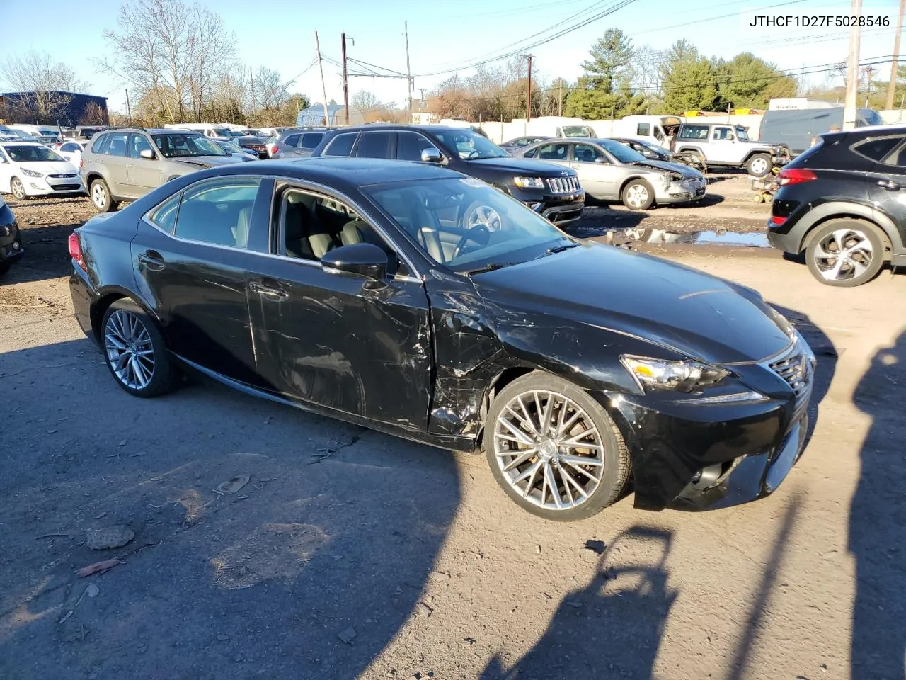 2015 Lexus Is 250 VIN: JTHCF1D27F5028546 Lot: 80246424