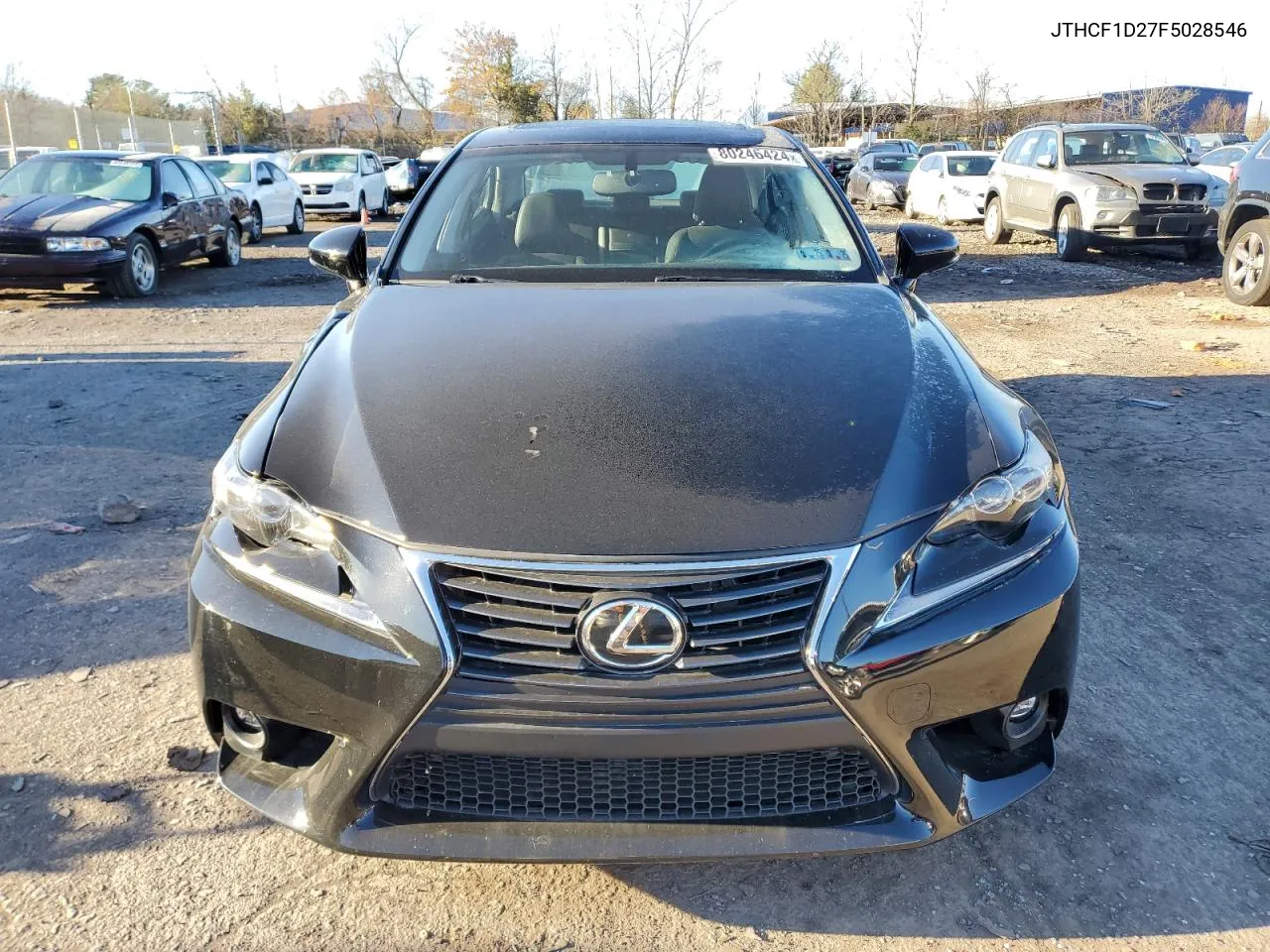 2015 Lexus Is 250 VIN: JTHCF1D27F5028546 Lot: 80246424