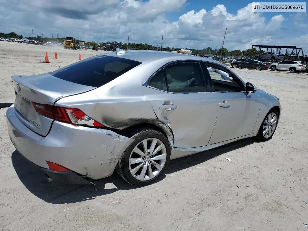 2016 Lexus Is 300 VIN: JTHCM1D22G5009670 Lot: 54861893