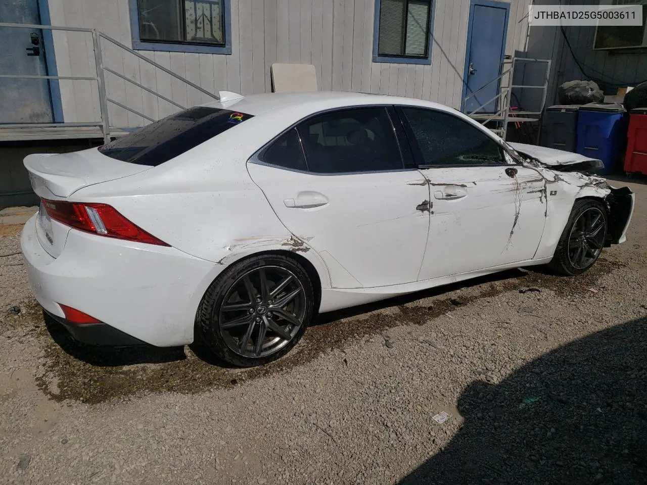 2016 Lexus Is 200T VIN: JTHBA1D25G5003611 Lot: 57488744