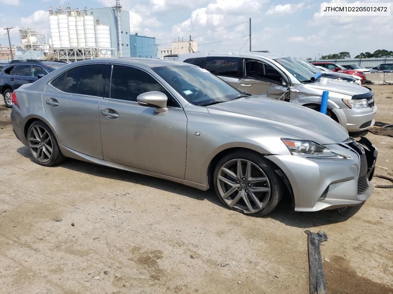 2016 Lexus Is 300 VIN: JTHCM1D22G5012472 Lot: 58124784