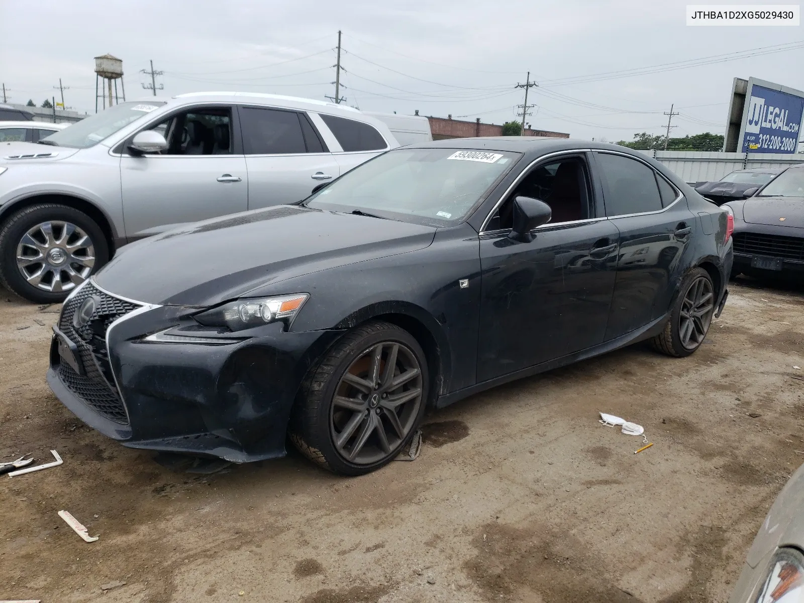 2016 Lexus Is 200T VIN: JTHBA1D2XG5029430 Lot: 59300264